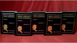 Castle Notebooks (1-5) by Bruce Cervon