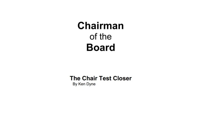 Chairman Of The Board by Ken Dyne