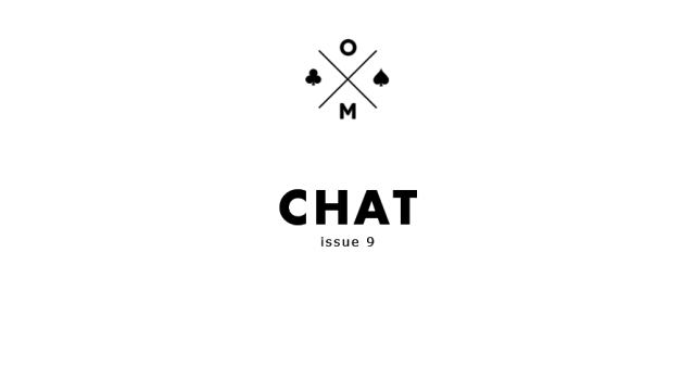 Chat Issue 9 by Ollie Mealing