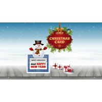 Christmas Card (Video+Pdf) by Esya G