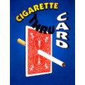 Cigarette Thru Card by Amrit Galbaran Cigarette Thru Card by Amrit Galbaran