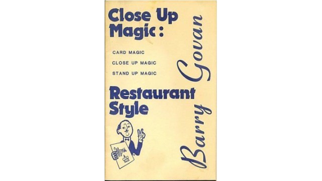 Close Up Magic (Restaurant Style) (1982) by Barry Govan