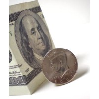 Coin Thru Bill by Johnny Wong