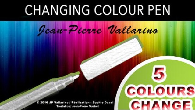 Color Changing Pen by Jean-Pierre Vallarino