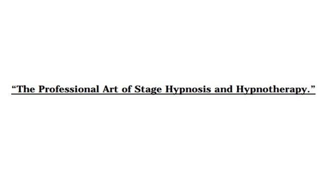 Complete Mind Therapy (Stage Hypnosis) by Alex Leroy