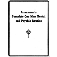 Complete One Man Mental And Psychic Routine by Annemann