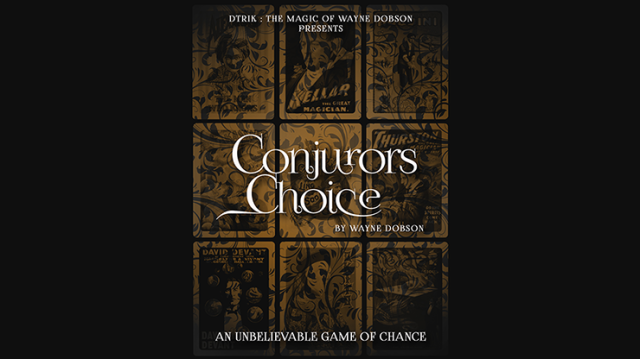 ConjurorS Choice (Video+Card Scans) by Wayne Dobson