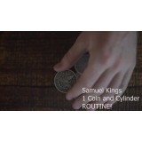 Cylinder and Coin by Samuel King
