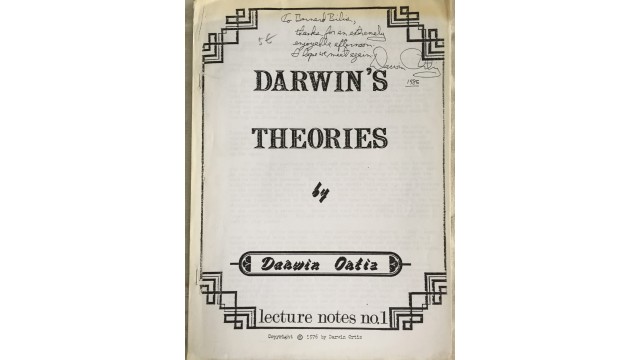 DarwinS Theories by Darwin Ortiz