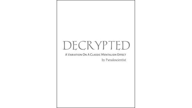 Decrypted by Orko Guha