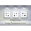 Depiction - Image Transference Card by Paul Carnazzo Depiction - Image Transference Card by Paul Carnazzo