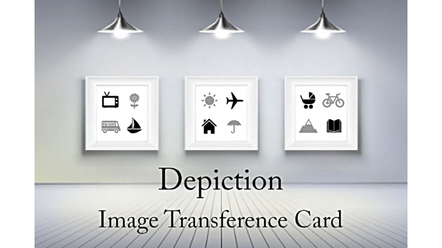 Depiction - Image Transference Card by Paul Carnazzo