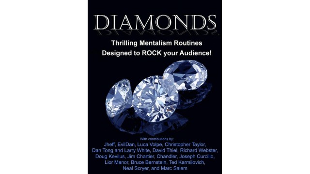 Diamonds Thrilling Mentalism Routines Designed To Rock Your Audience!