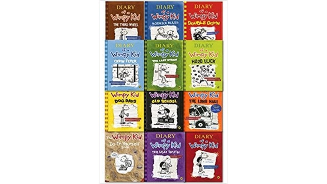 Diary Of A Wimpy Kid Series (1-12)