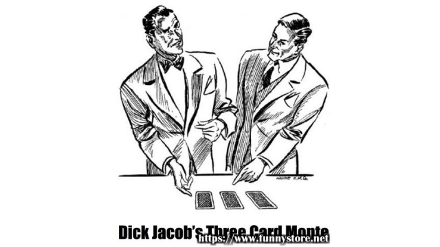 Dick Jacob Three Card Monte by Trickshop