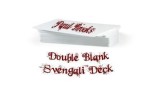 Double Blank Svengali Deck by Paul Brook