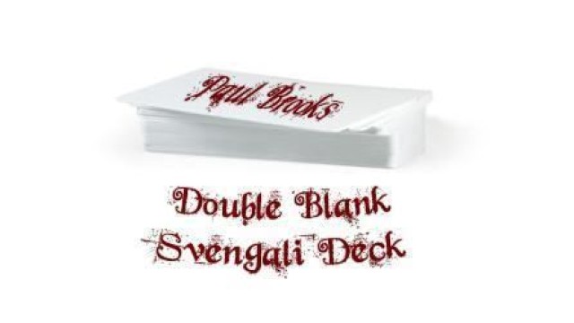 Double Blank Svengali Deck by Paul Brook