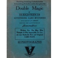 Double Magic With Cards (1St Edition 1935) by Burling Hull