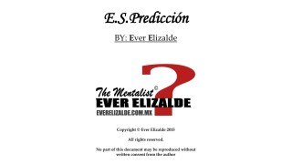 E S Prediccion by E E (Ever Elizalde)