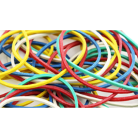 Elastication - Visible Rubber Band Through Penc by Jonathan Royle