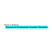 Ensconced Fundament (Asunder Supplemental Concepts) by Patrick Redford