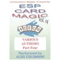 Esp Card Magic Vol. 14: Various Authors Part 4 by Aldo Colombini Esp Card Magic Vol. 14: Various Authors Part 4 by Aldo Colombini