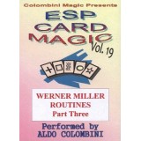 Esp Card Magic Vol. 19: Werner Miller Part 3 by Aldo Colombini