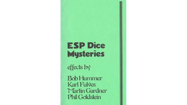 Esp Dice Mysteries by Phil Goldstein