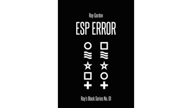 Esp Error by Ray Gordon