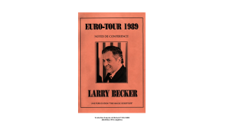 Euro-Tour 1989 by Larry Becker