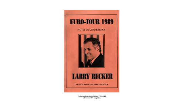 Euro-Tour 1989 by Larry Becker