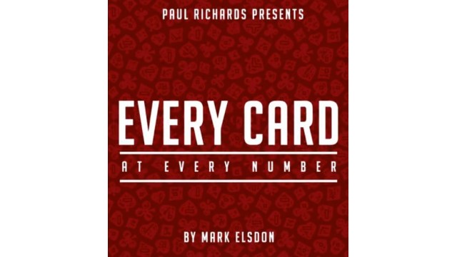 Every Card At Every Number by Mark Elsdon