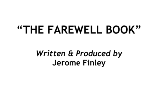 Farewell Book by Jerome Finley