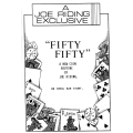 Fifty Fifty by Joe Riding Fifty Fifty by Joe Riding