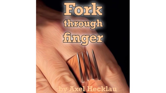 Fork Through Finger by Axel Hecklau