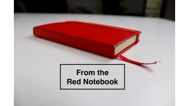 From The Red Notebook (Second Edition) by Tom Rose