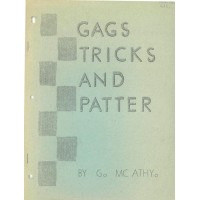 Gags Tricks And Patter (1936) by George Mcathy