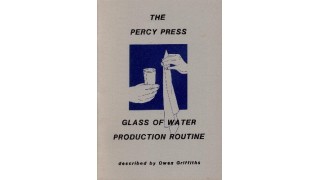 Glass Of Water Production Routine by Percy Press