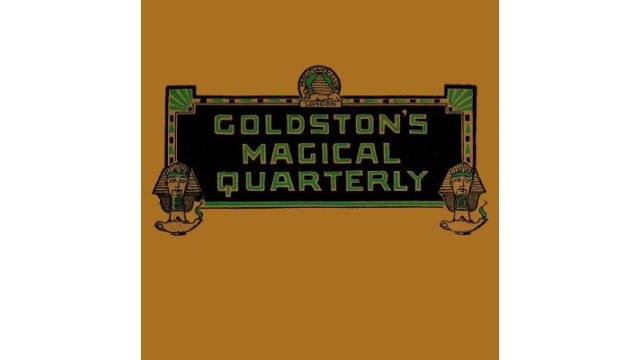 GoldstonS Magical Quarterly (1934 - 1940) by Will Goldston