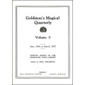 Goldston'S Magical Quarterly Volume 3 (Jun 1936 by Will Goldston Goldston'S Magical Quarterly Volume 3 (Jun 1936 by Will Goldston