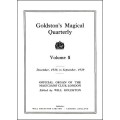 Goldston'S Magical Quarterly Volume 5 (Dec 1938 by Will Goldston Goldston'S Magical Quarterly Volume 5 (Dec 1938 by Will Goldston