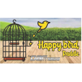 Happy Bird Paddle by Dar Magic Happy Bird Paddle by Dar Magic