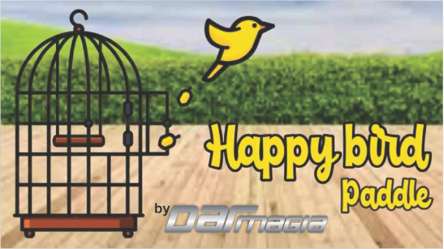 Happy Bird Paddle by Dar Magic