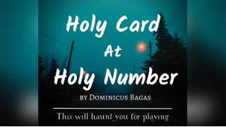 Holy Card At Holy Number by Dominicus Bagas