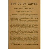 How To Do Tricks by A. Anderson