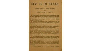 How To Do Tricks by A. Anderson