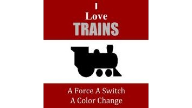 I Love Trains by Joshua Burch