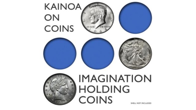 Imagination Holding Coins by Kainoa Harbottle