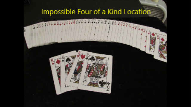 Impossible Four Of A Kind Location by Jeriah Kosch