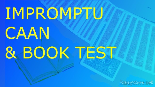 Impromptu Caan And Book Test by Sujat Mukherjee